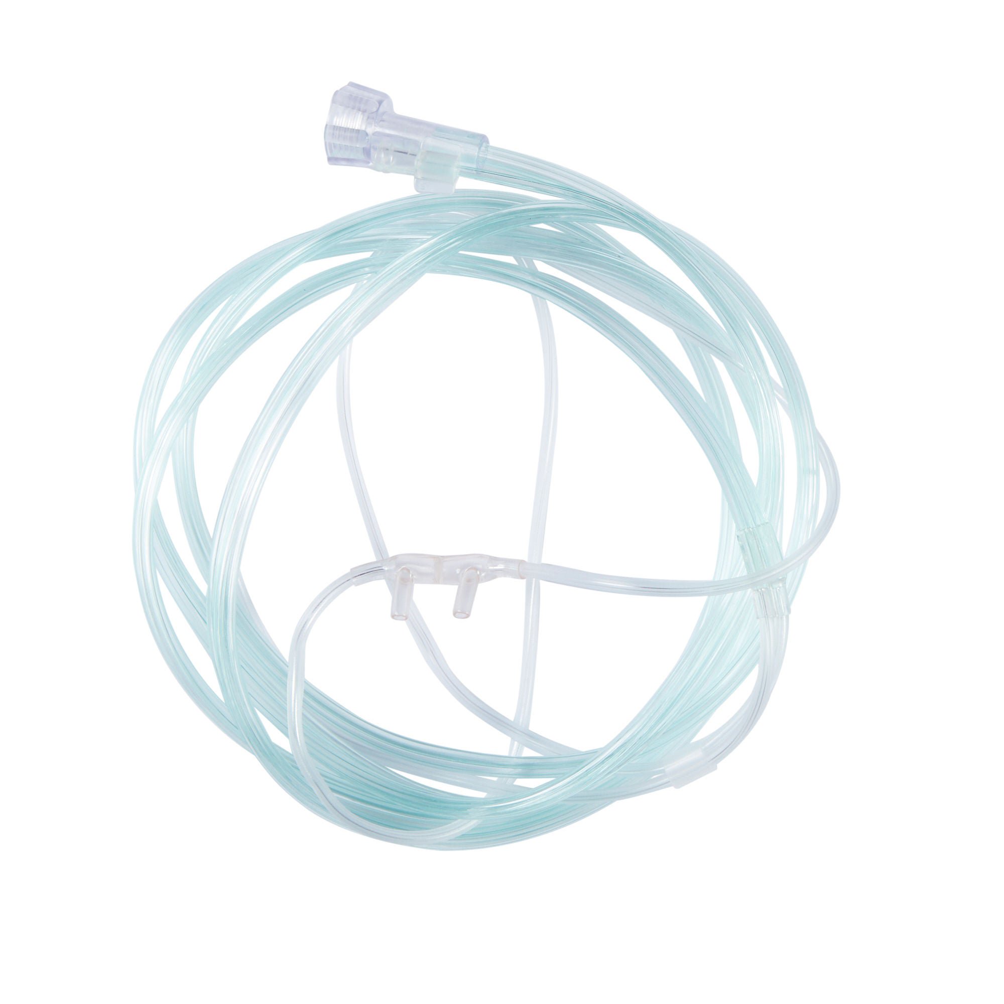 McKesson ETCO2 Nasal Sampling Cannula with O2, Female Luer, Clear