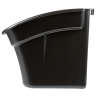 Rubbermaid Commercial, Utility Bin, 4 gal, Black