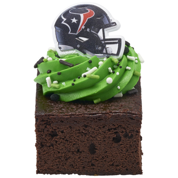 NFL Team Helmet Cupcake Rings