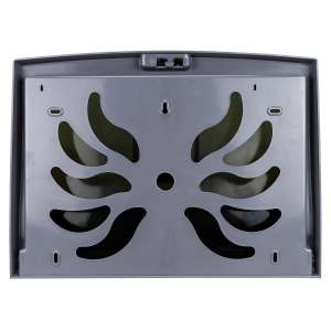 Hospeco, Health Gards Lever-Action,  Toilet Seat Cover Dispenser, Black