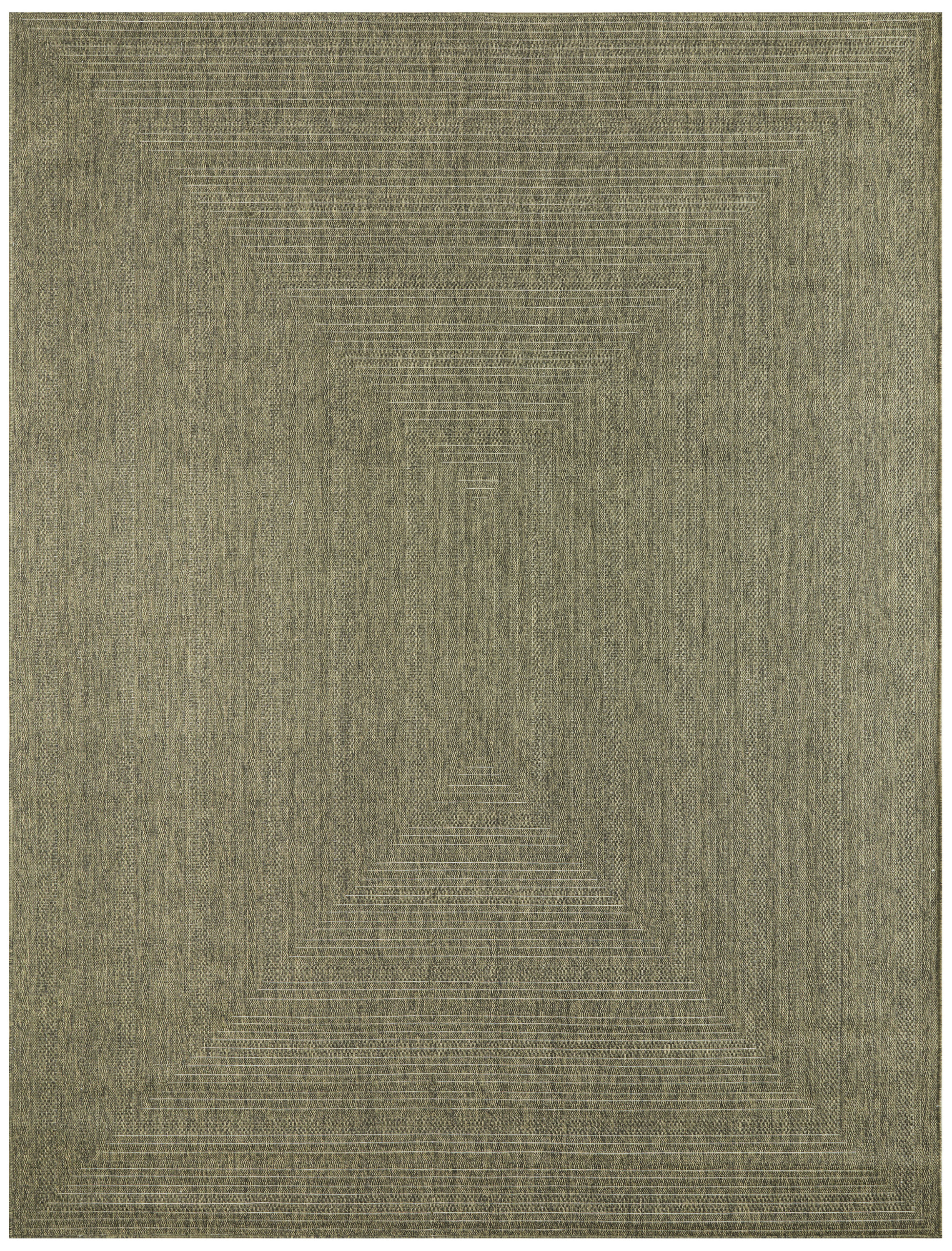 Nourison Tulum 9' x 12' Olive Outdoor Rug