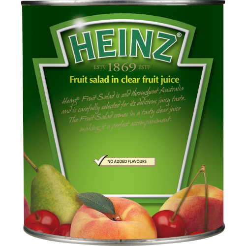  Heinz® Fruit Salad in Clear Fruit Juice 3kg x 3 