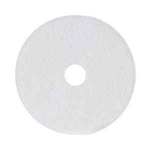 Boardwalk,  Polishing Round Floor Pad, 18", White