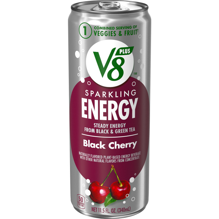 Sparkling +Energy Black Cherry
