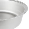 Replacement stainless steel water pan for 5 ⅘-quart Royal Crest round chafer