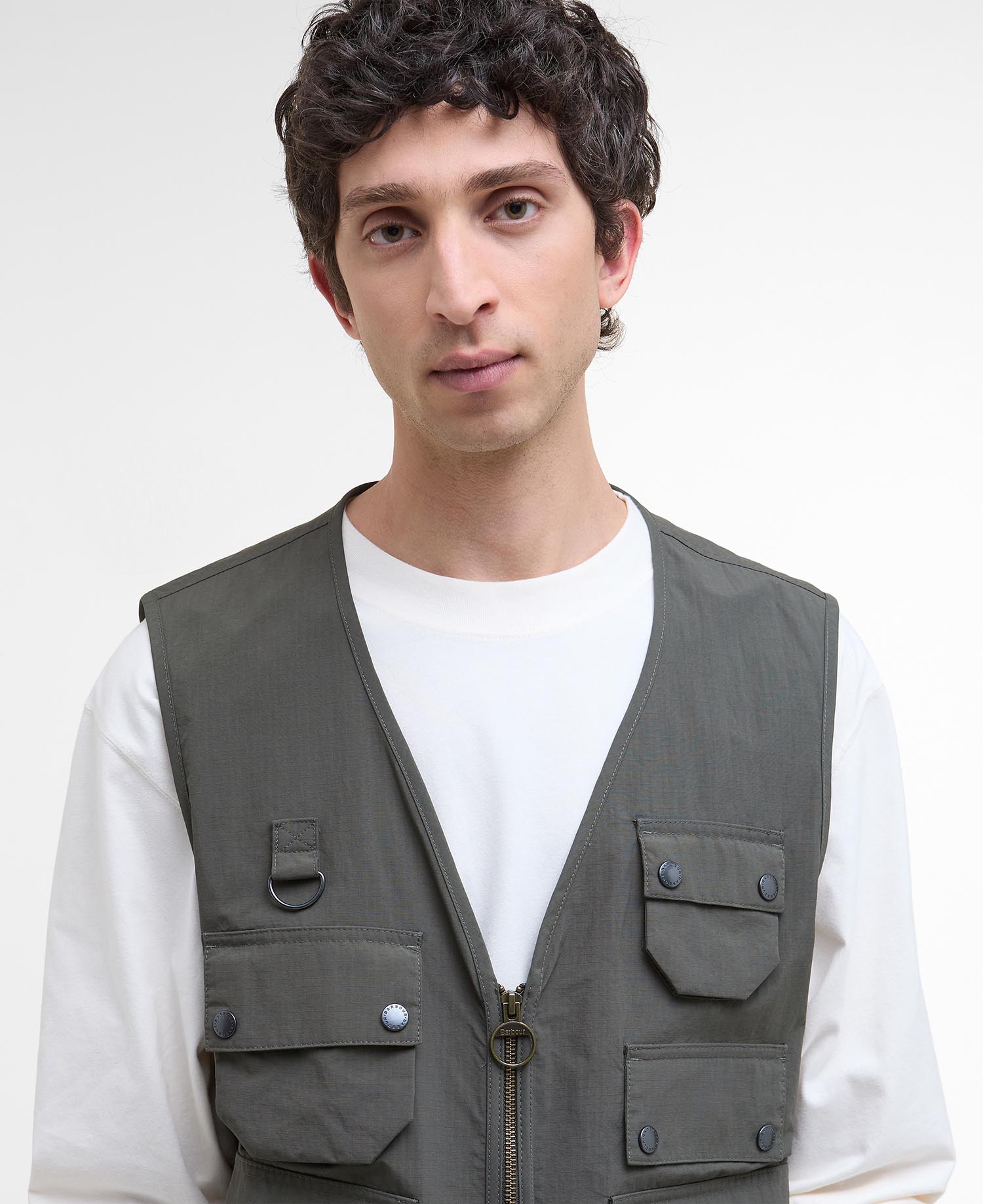 Gilet casual utility Editor image number 3