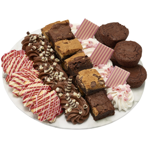 Domino Square Pink/White Chocolate