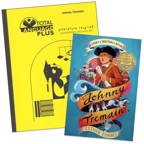 Johnny Tremain: Total Language Plus Study Guide and Book