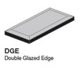 Delray 3×3 Beveled Trim Glossy (Double Glazed Edge)