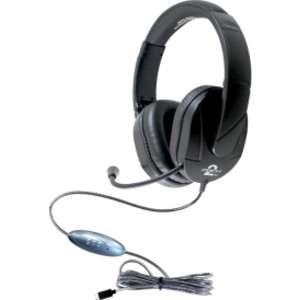 MACH-2 Multimedia Stereo Headset - Over-Ear with Steel Reinforced Gooseneck Mic