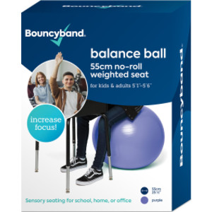 Balance Ball, 55cm, Purple