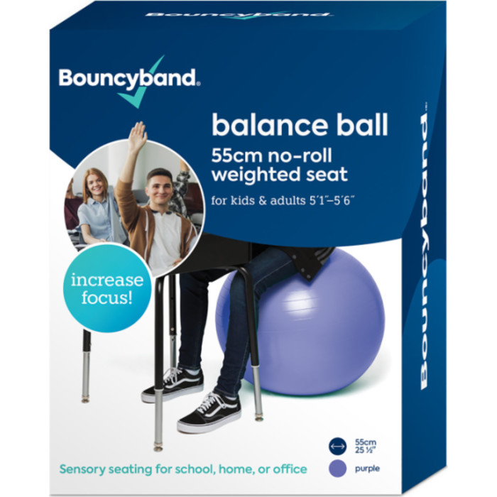 Balance Ball, 55cm, Purple