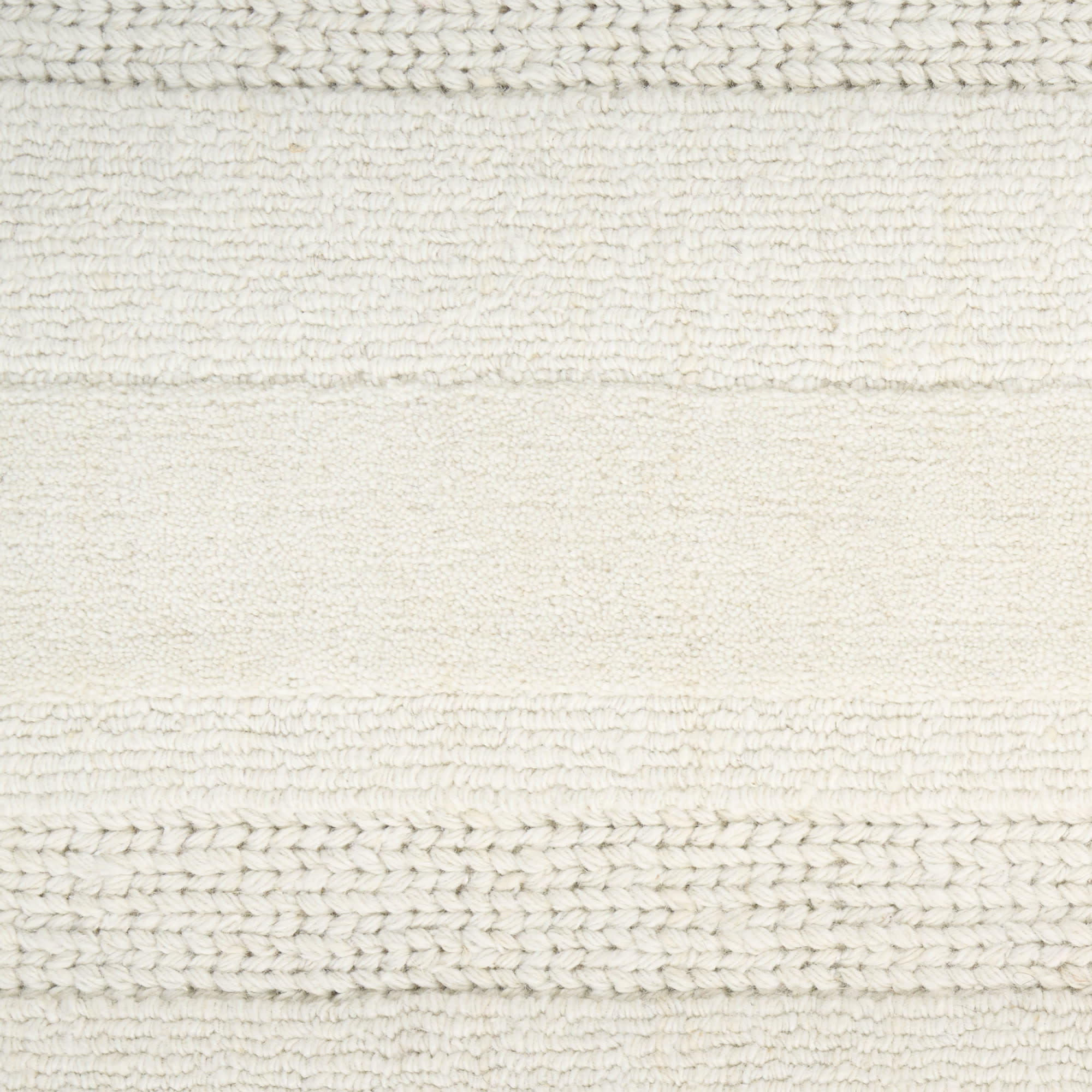 DKNY Pure Multi Weave 5'3" x 7'3" Ivory Contemporary Indoor Rug
