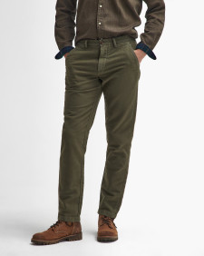 Moleskin Tailored Trousers Dark Olive