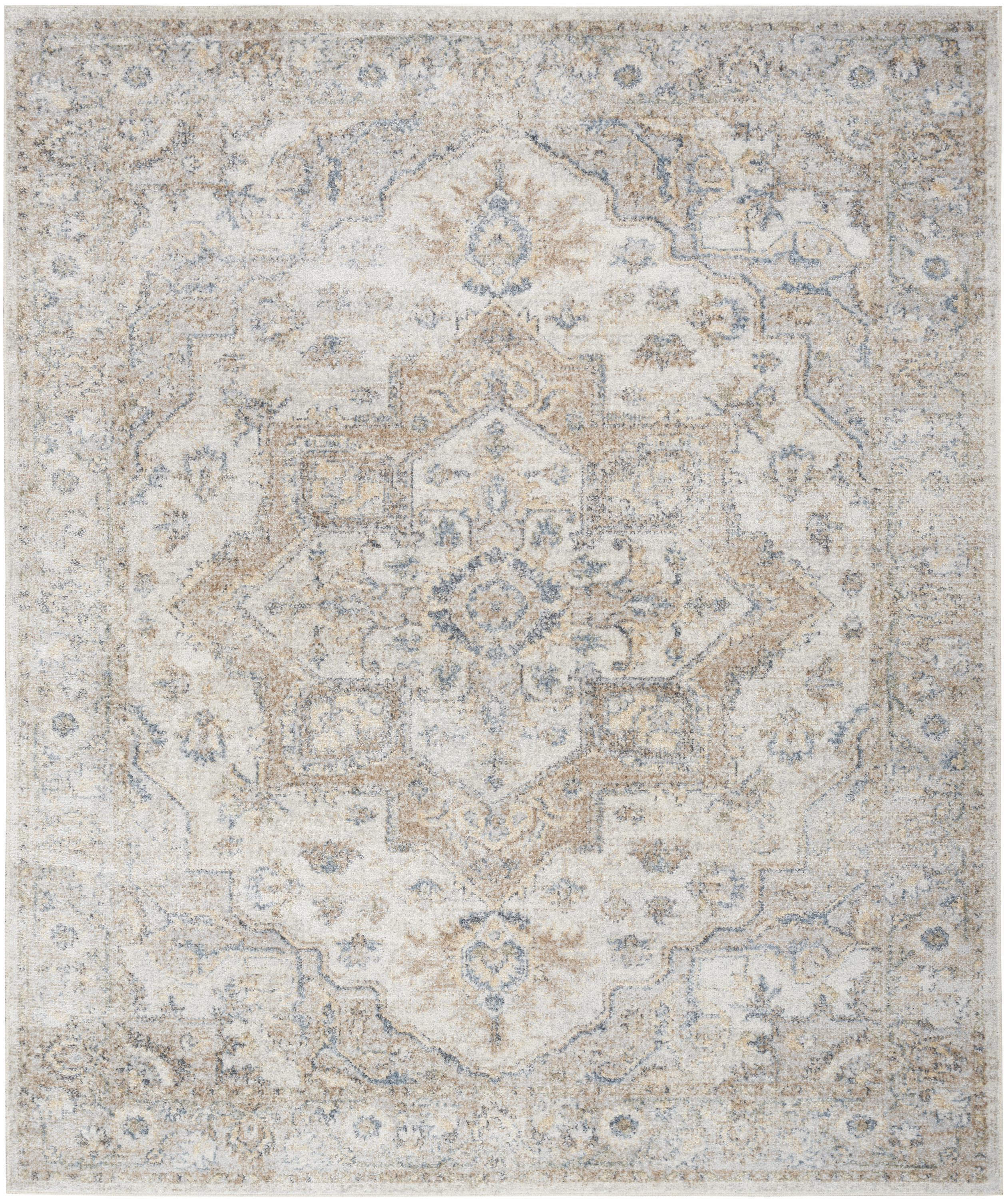 108.00" x 144.00" x .25" Astra Machine Washable Turkey N1881