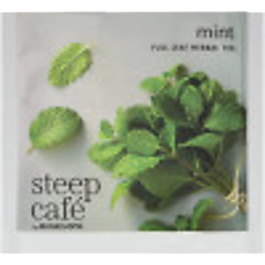 steep Café Mint Herbal Tea - Box of  50 pyramid tea bags