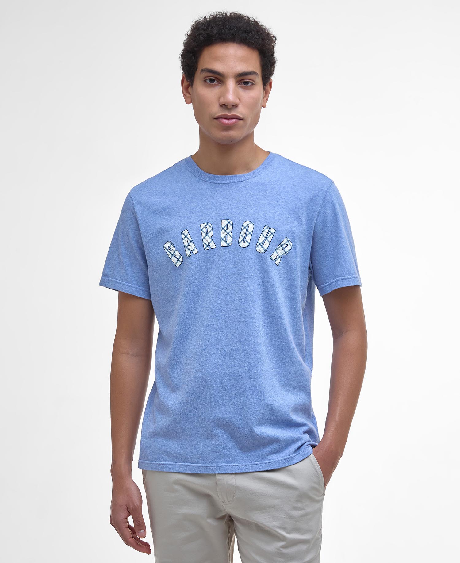 T-Shirt Torpoint Tartan Logo image number 0