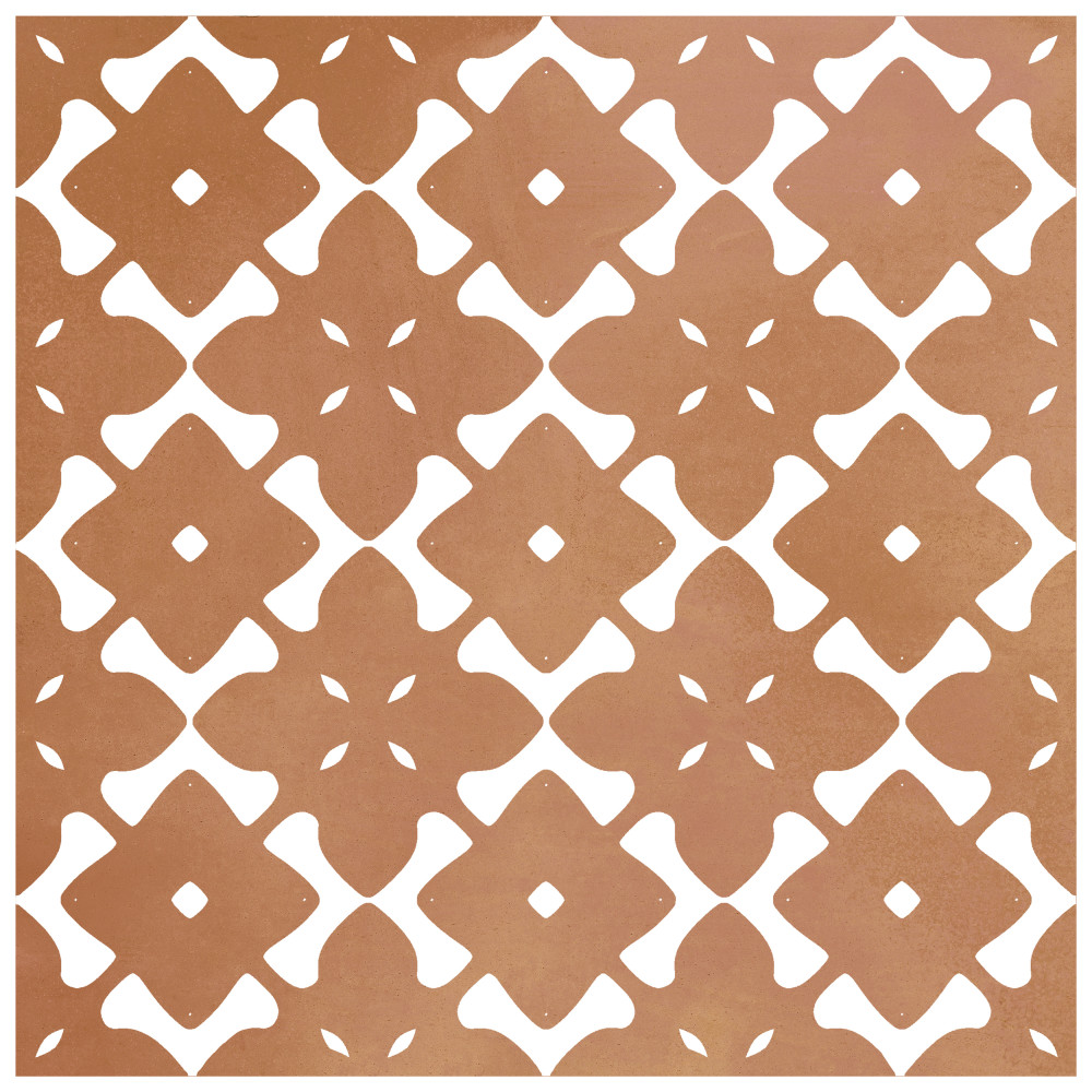 Bari Fortuna Cotto 12-7/8 in. x 12-7/8 in. Porcelain Floor and Wall Tile