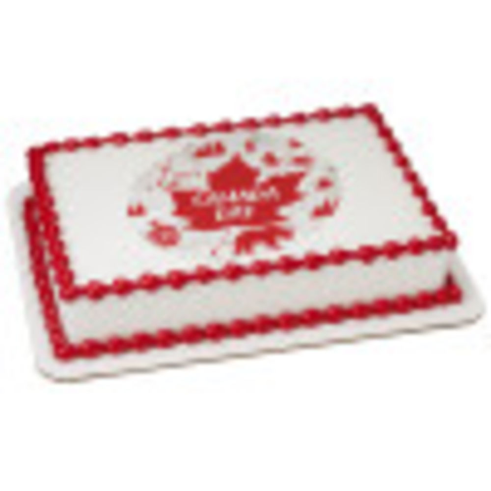 Image Cake Canada Day