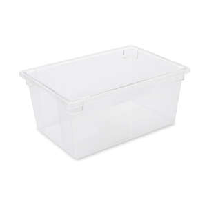 Rubbermaid Commercial, Food Storage Container, 16.6 gal, Clear
