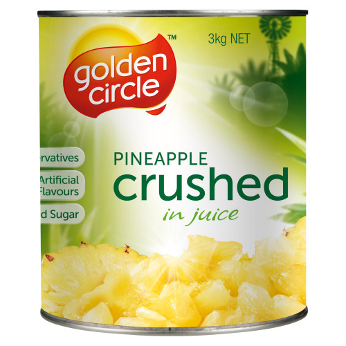 Golden Circle® Pineapple Crushed in Juice 3kg 