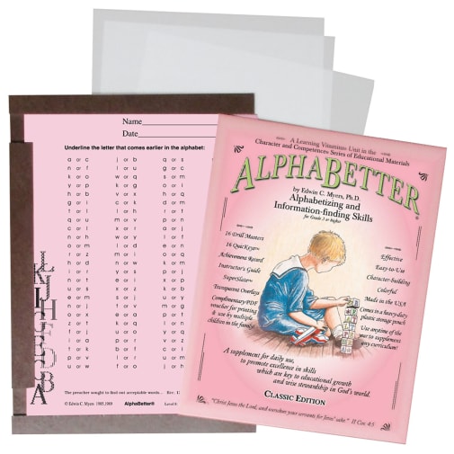 AlphaBetter Drill Masters with SuperSlate + PDF