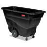 Rubbermaid Commercial, Utility Duty, Tilt Truck, 13.5 cu ft, Black