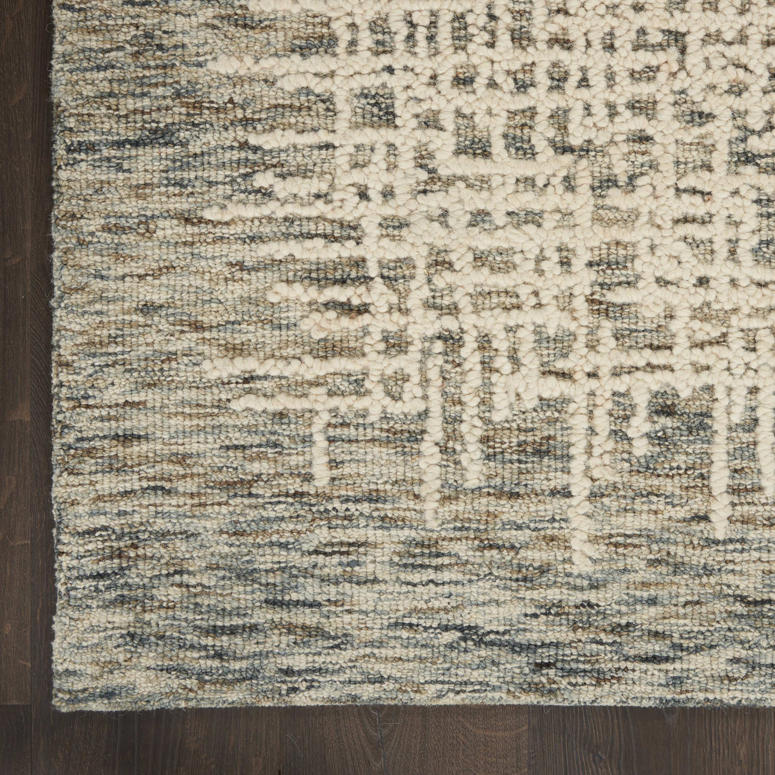 Nourison Colorado 3'9" x 5'9" Ivory Multicolor Rustic Indoor Rug