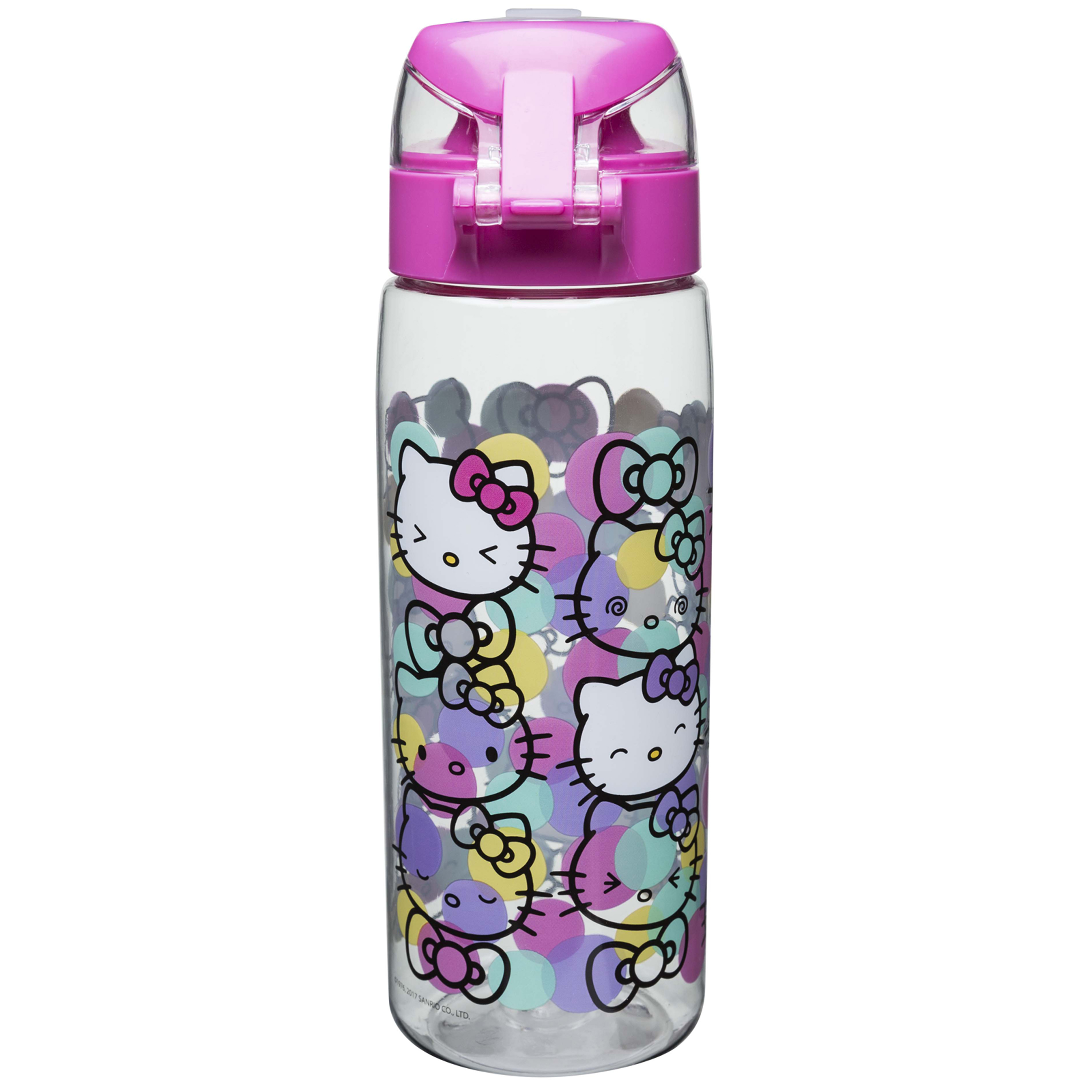 sanrio hello  kitty  25 oz reusable plastic water  bottle  