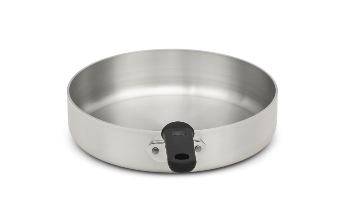3-quart Wear-Ever® aluminum sauté pan in natural finish and silicone handle