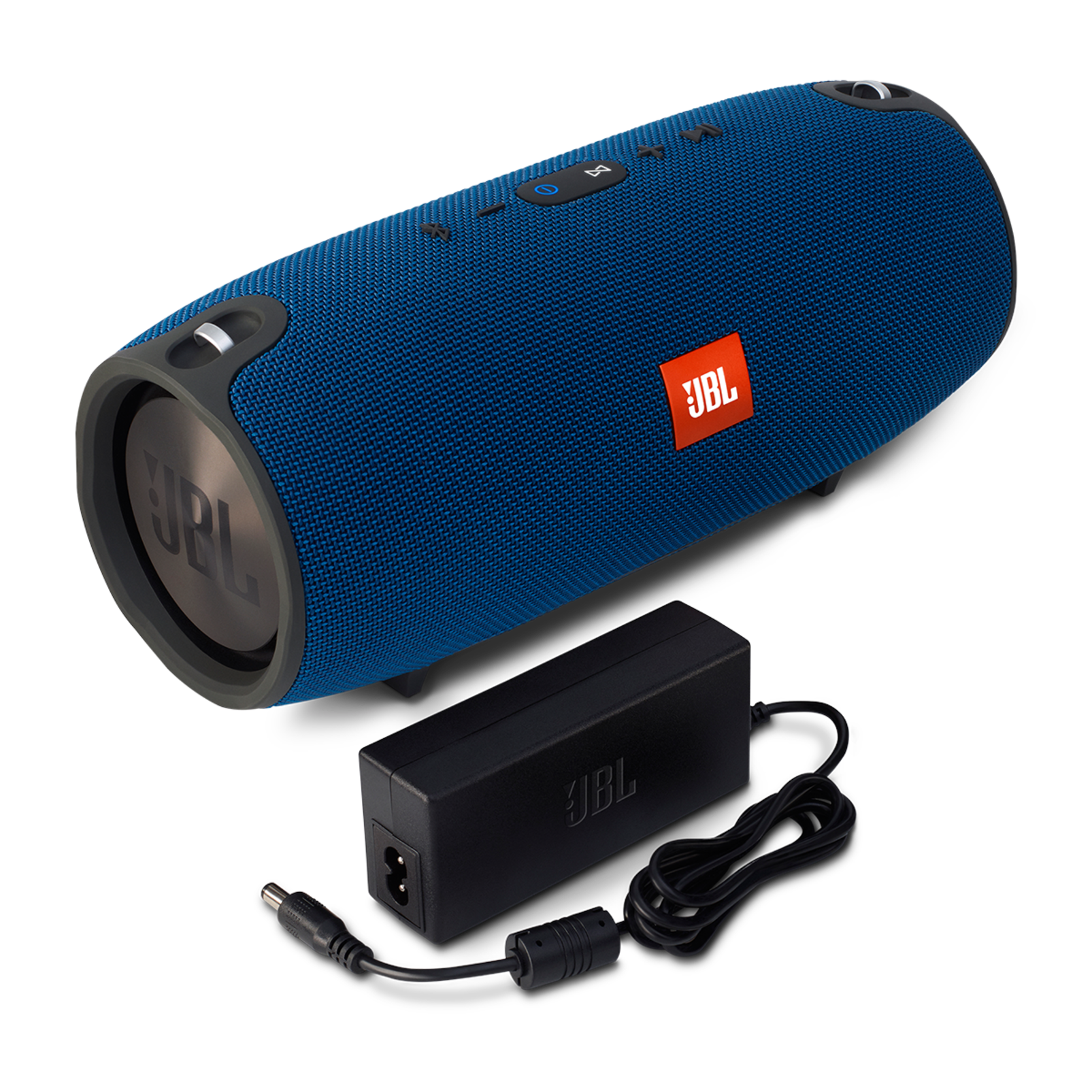 JBL Xtreme, Splash proof portable speaker with ultra-powerful performance.