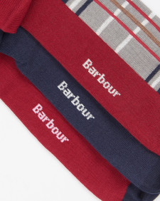 Confezione regalo con calzini in tartan 