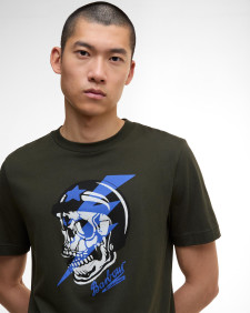 Flash Graphic T-Shirt Sage