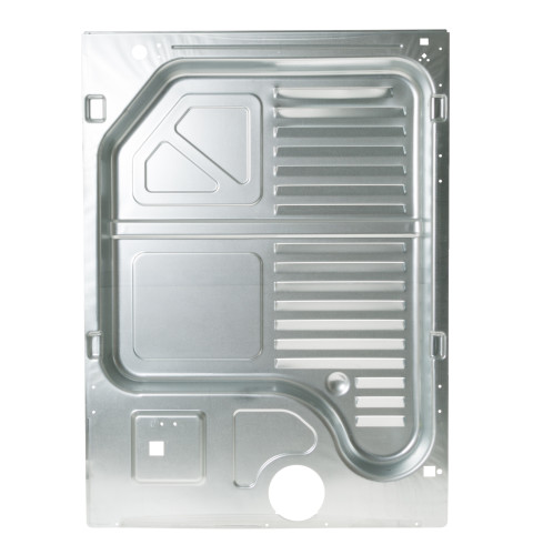 Dryer rear panel