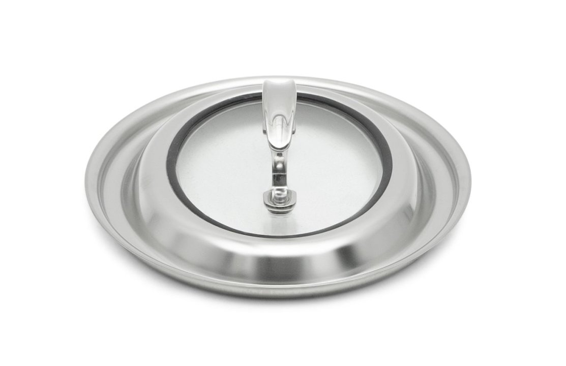 Miramar® glass lid for 10-inch oval au gratin food pan