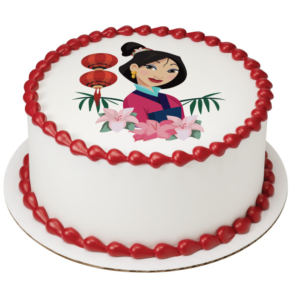 Disney Princess Mulan PhotoCake® Edible Image®