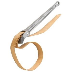 Strap Wrench, Aluminum (Wrench), Nylon (Strap), 5 (Pipe) in. Jaw