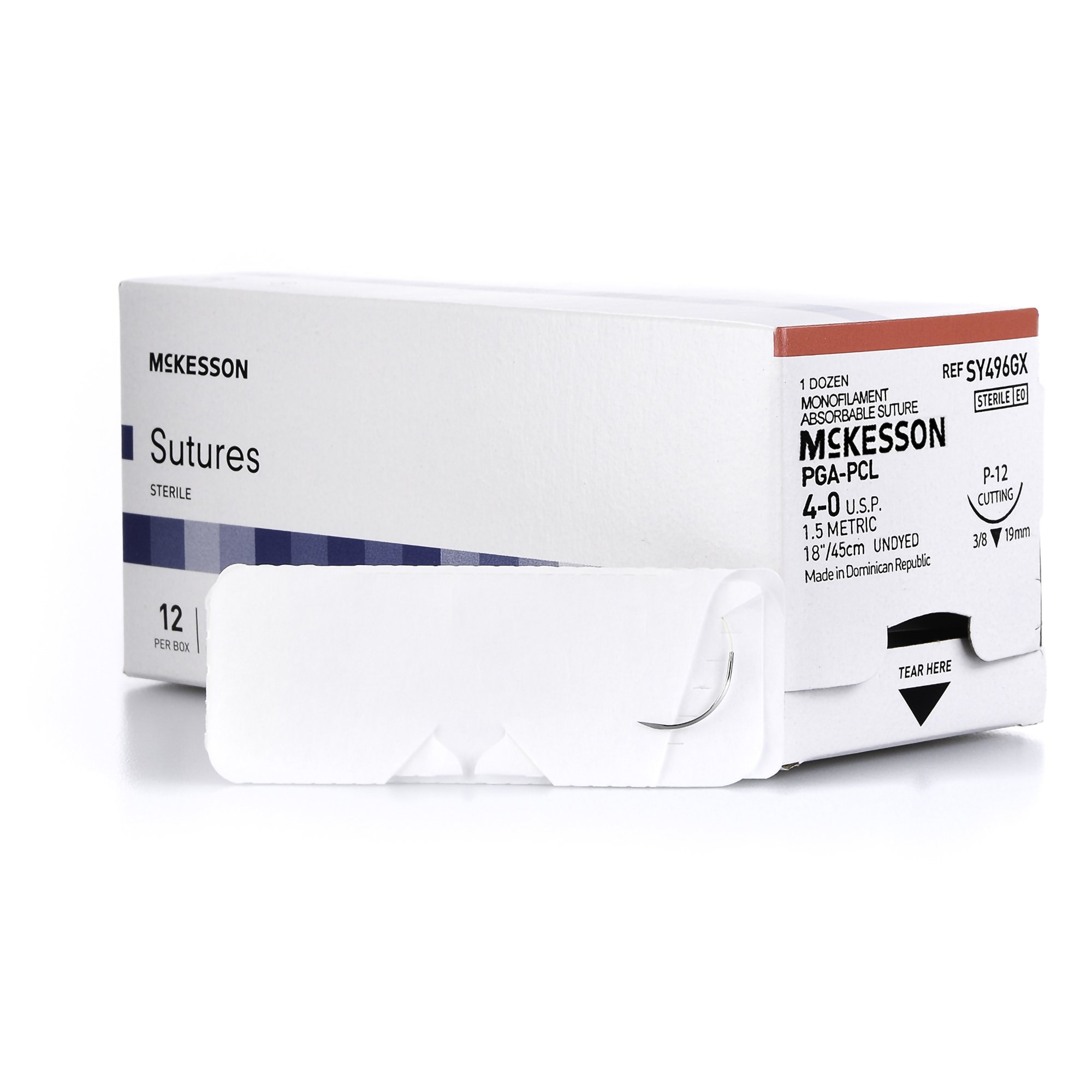 McKesson Suture with P-12 Needle MK 1034543