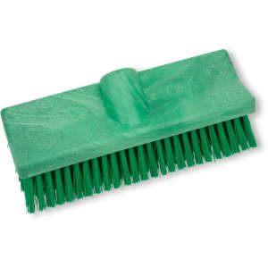 Carlisle, Sparta®, Color Coded Bi-Level Scrub Brush, 10in, Polypropylene, Green