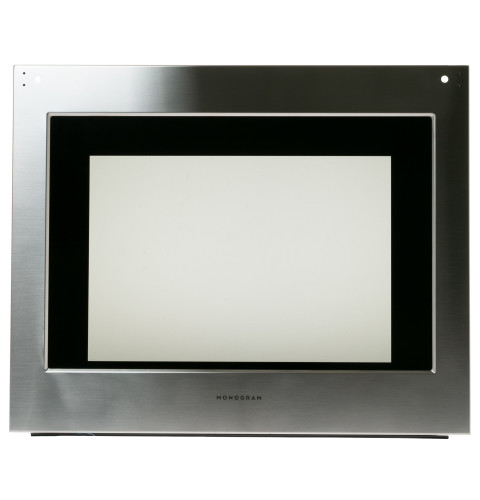 GLASS AND TRIM OUTER DOOR W/ LOGO