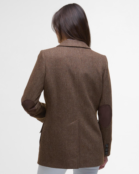 Blazer in lana leggermente aderente Elm