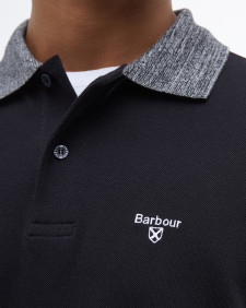 Marlton Tailored Short-Sleeved Polo Shirt Classic Black