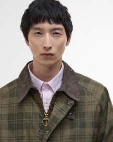 Transport Check Casual Jacket Olive Check