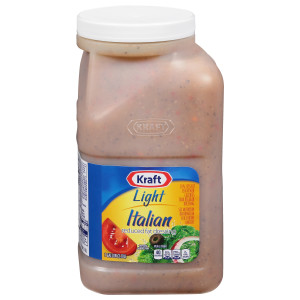 KRAFT Bulk Reduced Fat Italian Salad Dressing, 1 gal. Jug (Pack of 4) image