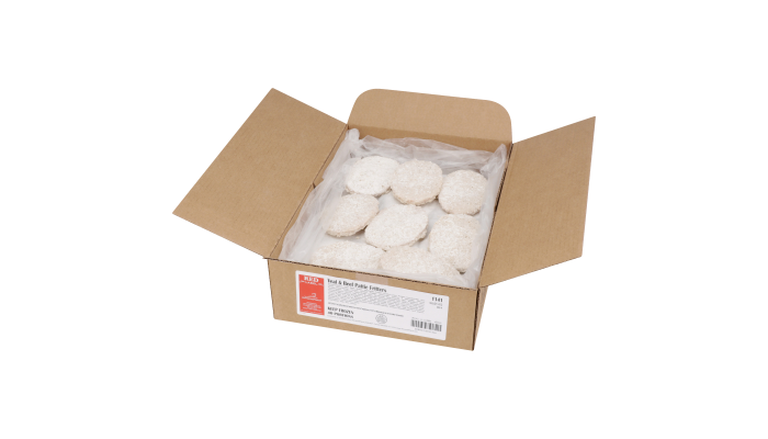 AdvancePierre™ Red Label Raw Breaded Veal and Beef Patty Fritters, 4 oz_image_4