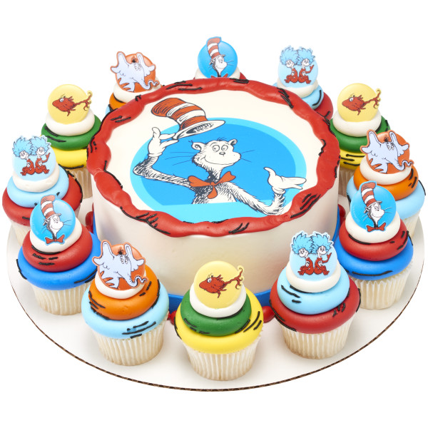 Dr. Seuss Assortment Cupcake Rings