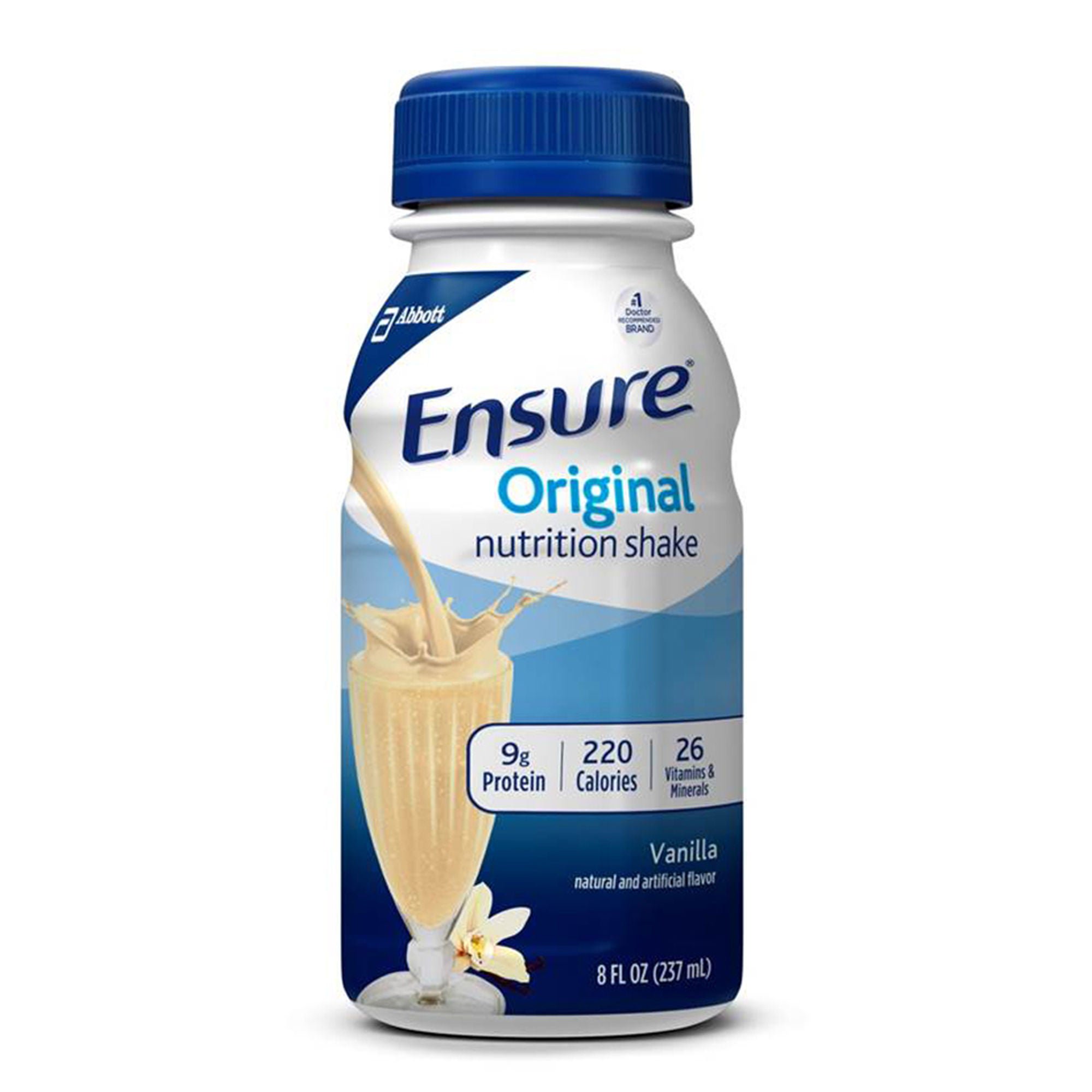 Ensure® Original Nutrition Shake, Vanilla, 8-ounce bottle
