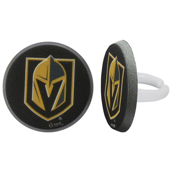 NHL® Team Puck Cupcake Rings