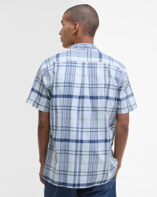 Grassbeach Check Short-Sleeved Shirt White