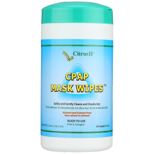 Citrus II CPAP Mask Cleaning Wipes, 62-Count